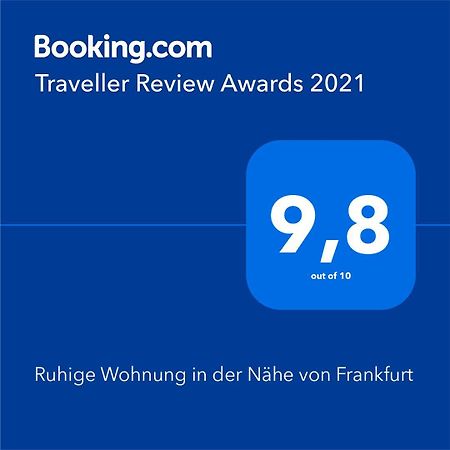 Ruhige Wohnung In Der Naehe Von Frankfurt Келькхайм Экстерьер фото