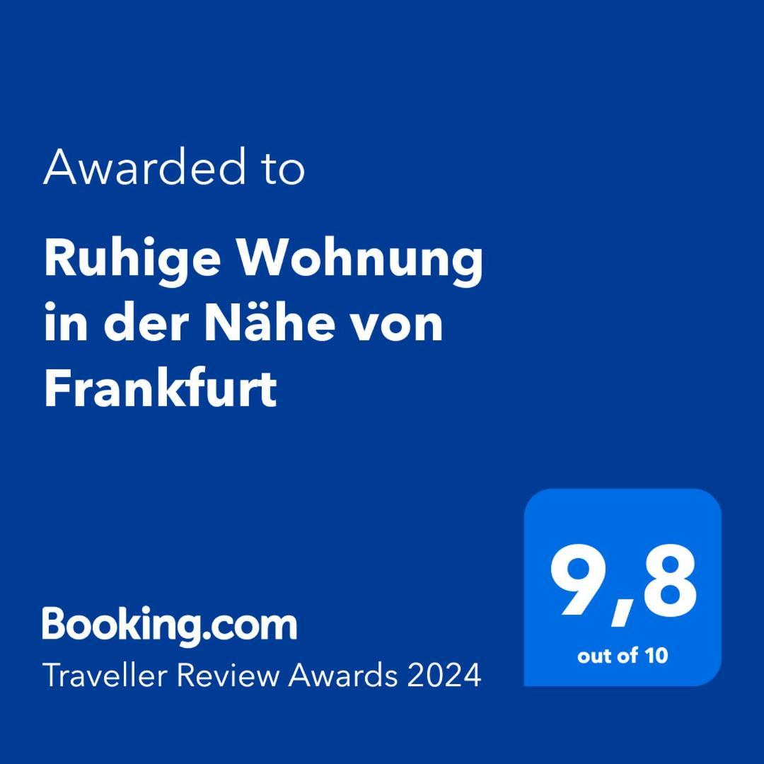 Ruhige Wohnung In Der Naehe Von Frankfurt Келькхайм Экстерьер фото
